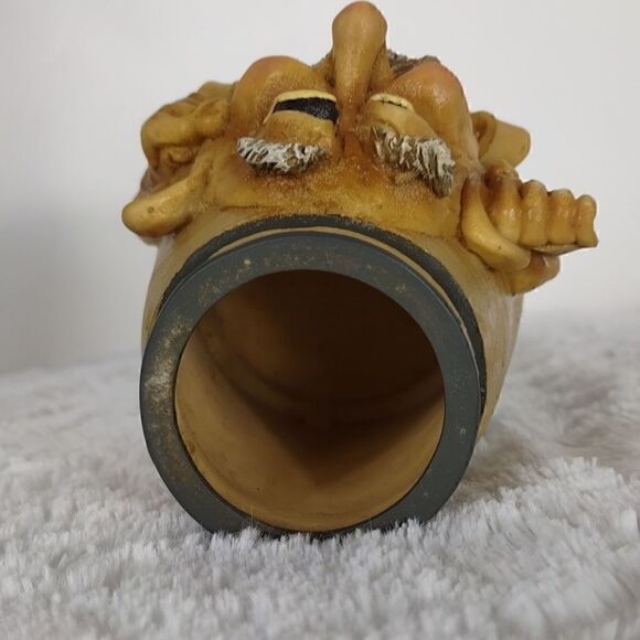 Clay Pottery Unique Handcrafted Resin Q-tip Holder - Picture 6 of 7